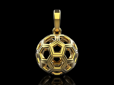 Подвеска «Футбольный мяч», модель 822 3D Принт Модель