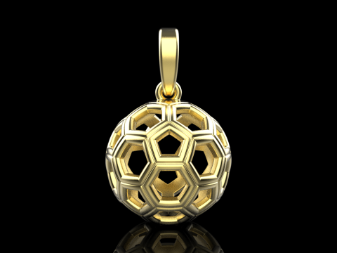 Подвеска «Футбольный мяч», модель 822 3D Принт Модель