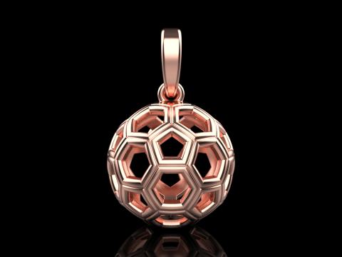 Подвеска «Футбольный мяч», модель 822 3D Принт Модель