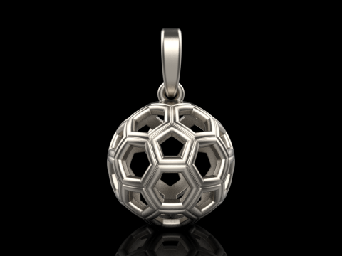Подвеска «Футбольный мяч», модель 822 3D Принт Модель