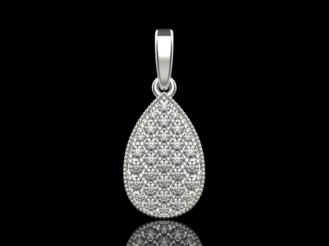 Pear shape pendant model 821 3D 打印模型