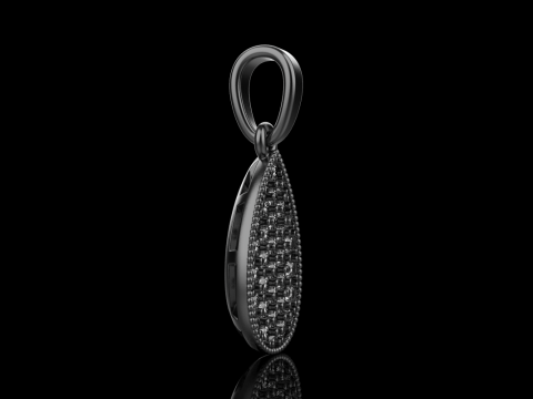 Pear shape pendant model 821 3D 打印模型