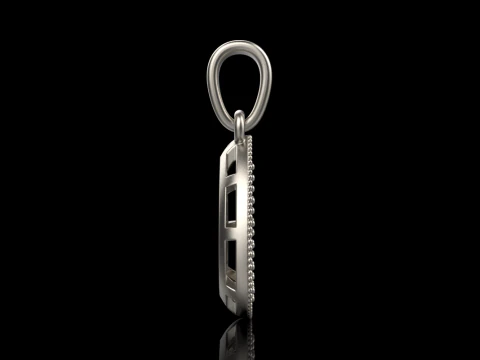 Pear shape pendant model 821 3D Print Model