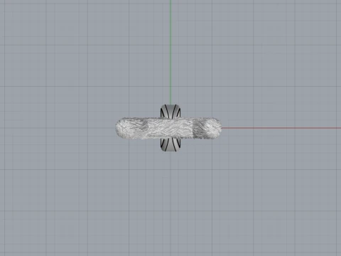Initial letter A pendant model 816 3D Print Model