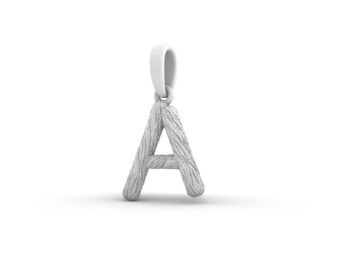 Initial letter A pendant model 816 3D Print Model