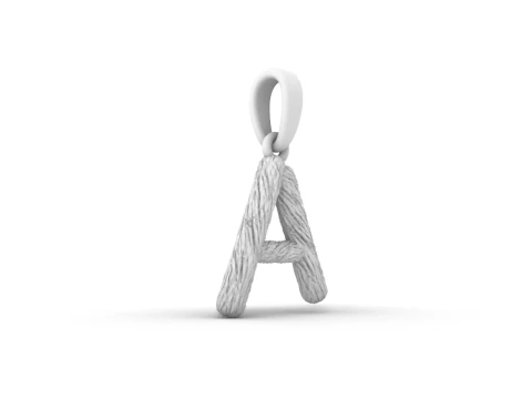 Initial letter A pendant model 816 3D Print Model