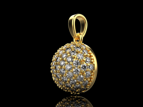 Ball pendant model 815 3D Print Model