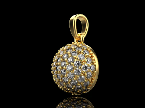 Ball pendant model 815 3D Print Model