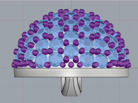 Ball pendant model 815 3D Print Model