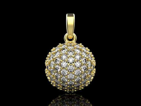 Ball pendant model 815 3D Print Model
