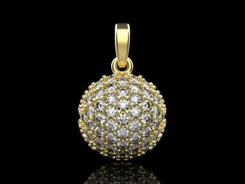 Ball pendant model 815 3D Print Model