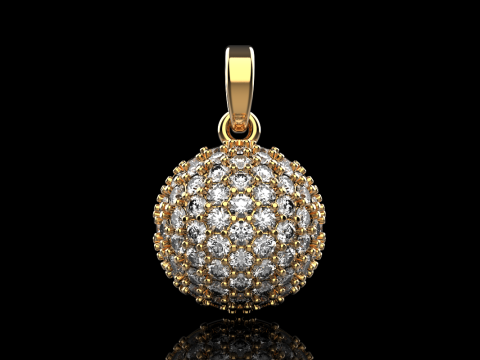 Ball pendant model 815 3D Print Model