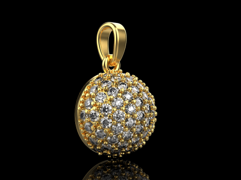 Ball pendant model 815 3D Print Model