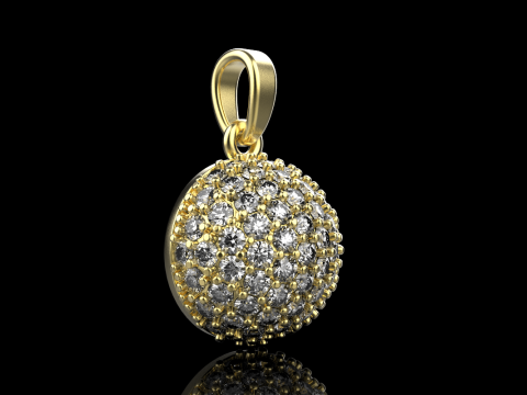 Ball pendant model 815 3D Print Model