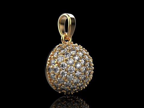 Ball pendant model 815 3D Print Model