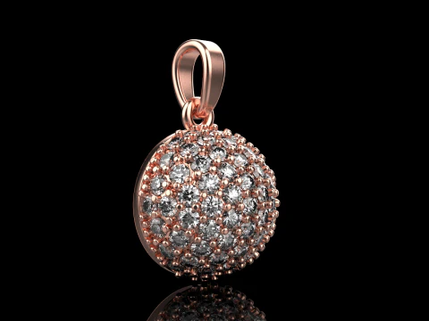 Ball pendant model 815 3D Print Model
