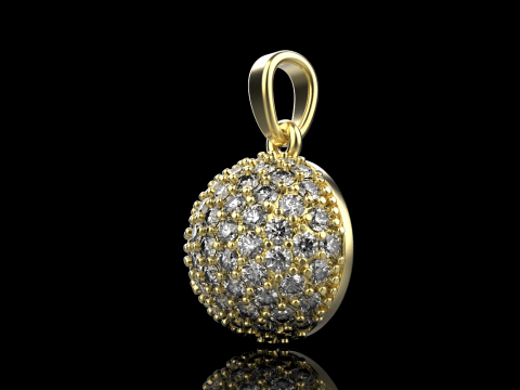 Ball pendant model 815 3D Print Model