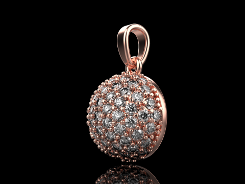 Ball pendant model 815 3D Print Model