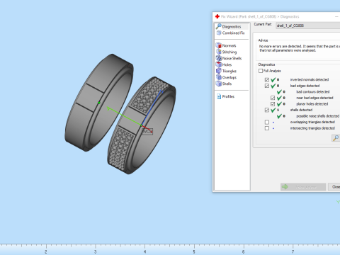 Wedding rings model 808 3D Print Model