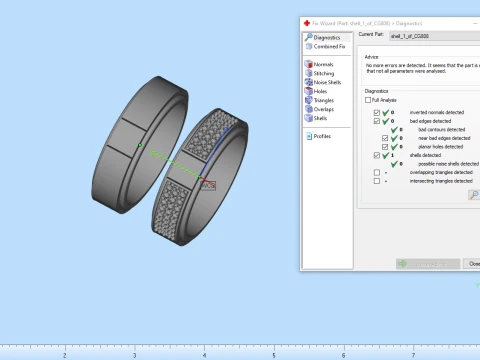 Wedding rings model 808 3D Print Model