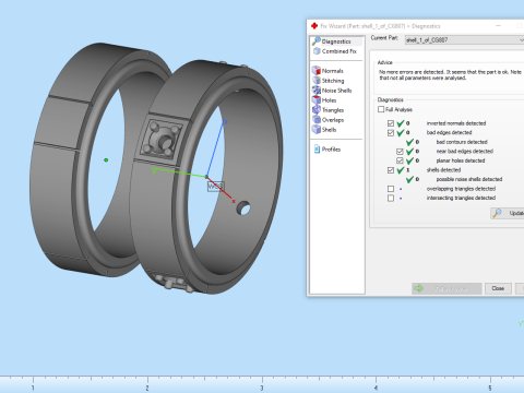 Wedding rings model 807 3D Print Model