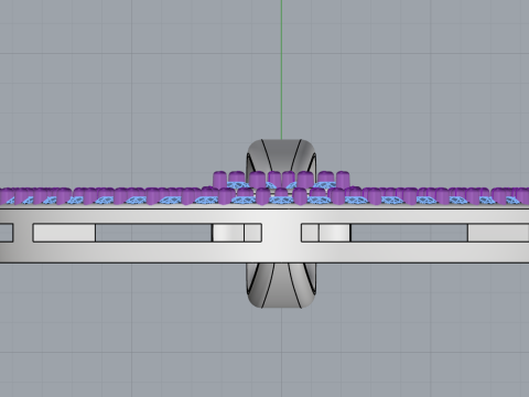 Round pendant model 805 3D Print Model
