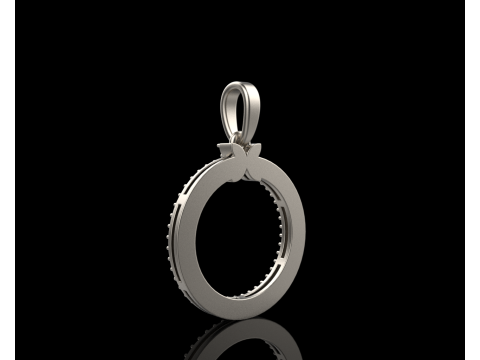 Round pendant model 805 3D Print Model