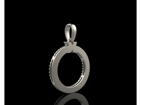 Round pendant model 805 3D Print Model