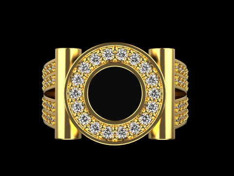 Signet ring model 799 3D Print Model