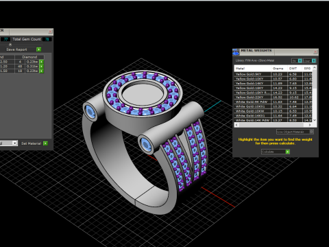 Signet ring model 799 3D Print Model