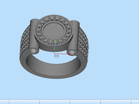 Signet ring model 799 3D Print Model