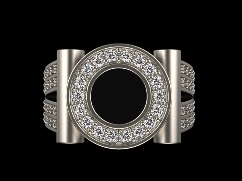 Signet ring model 799 3D Print Model
