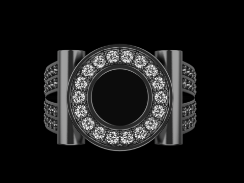 Signet ring model 799 3D Print Model