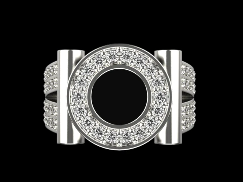 Signet ring model 799 3D Print Model