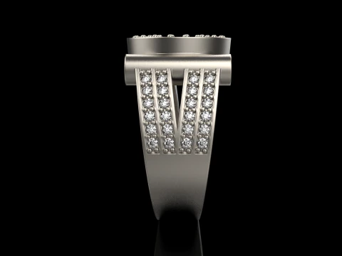 Signet ring model 799 3D Print Model