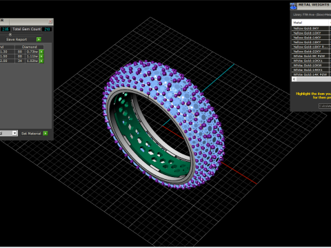 Weddingring model 798 3D Print Model