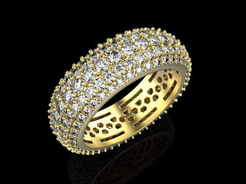 Weddingring model 798 3D Print Model
