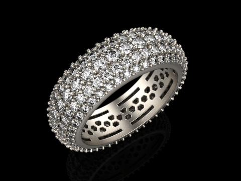 Weddingring model 798 3D Print Model
