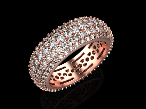 Weddingring model 798 3D Print Model