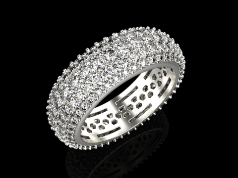 Weddingring model 798 3D Print Model