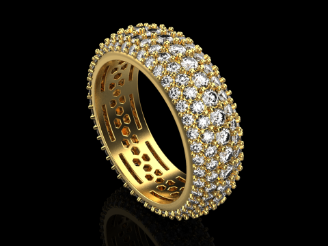 Weddingring model 798 3D Print Model