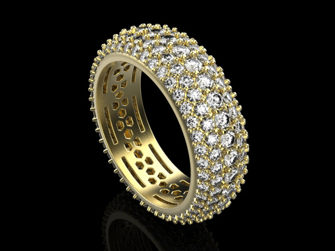 Weddingring model 798 3D Print Model