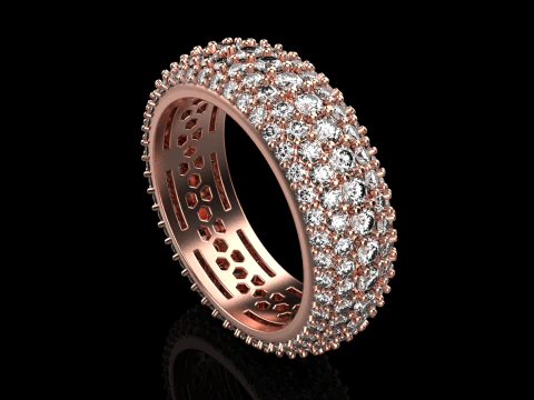 Weddingring model 798 3D Print Model