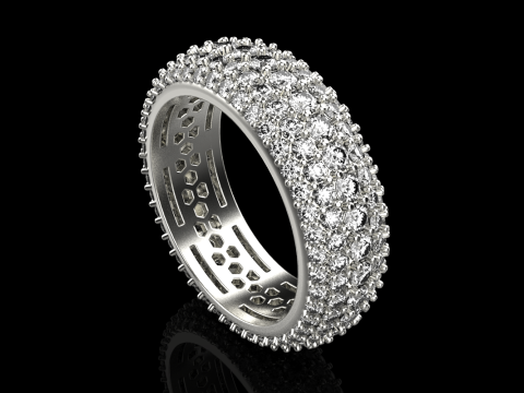 Weddingring model 798 3D Print Model