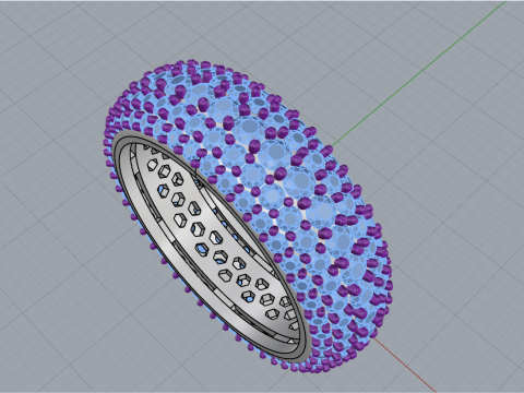 Weddingring model 798 3D Print Model