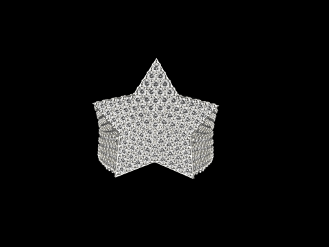 Stern-Siegelring Modell 797 3D Druckmodell