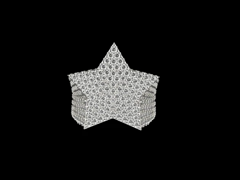 Star signet ring model 797 3D Print Model