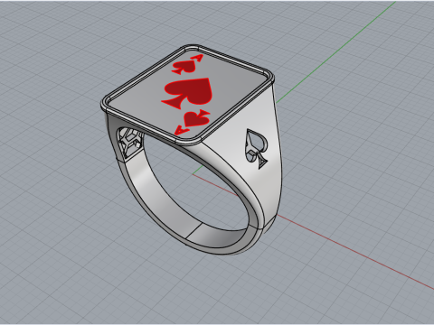 Card ring model 796 3D Print Model