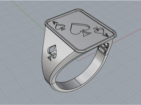 Card ring model 796 3D Print Model