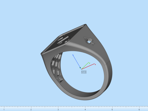 Card ring model 796 3D Print Model